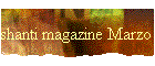 shanti magazine Marzo 2004